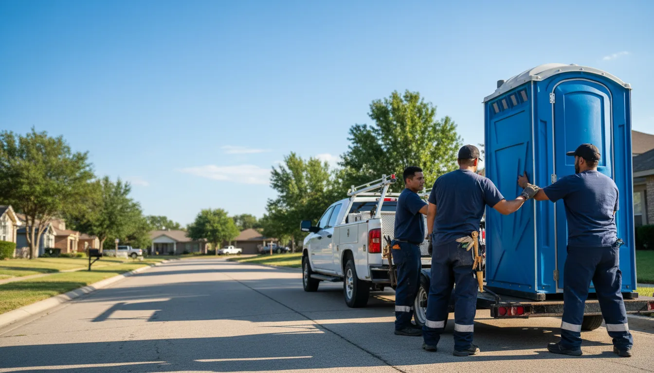 Portable Toilet Rental in Fisher, LA near me